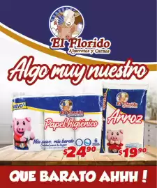 Folleto El Florido Página 20: El Florido Papel higiénico €24,90, El Florido Arroz €19,90