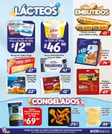 Folleto El Florido Página 6: Table Maid margarina c/ sal €27,90, Queso philadelphia brick de 200g €47,90