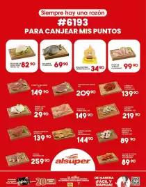 Folleto Alsuper Página 8: Siempre hay una razón #6193 PARA CANJEAR MIS PUNTOS sabro Pils & Cond PECHUGA DE POLLO CON HUESO