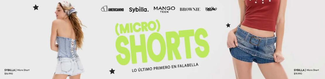 Catálogo Linio Página 4: Sybilla | micro short €16.990,00