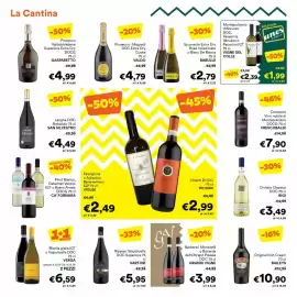 Volantino Unes Pagina 10: Vigne del Colle Montepulciano d'Abruzzo DOC, Passerina Abruzzo o Pecorino IGT €1,99