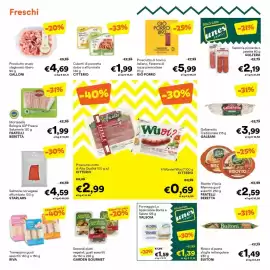 Volantino Unes Pagina 4: Formaggio Lo Spalmabile Bontà e Salute Valsòia €1,39