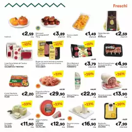 Volantino Unes Pagina 5: Sfizi di Battuta di Fassone FORMENTO €3,79, Pecorino romano DOP CHIODO €16,90