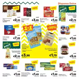 Volantino Unes Pagina 7: Caffè macinato Crema e Gusto LAVAZZA €7,99, KITKAT White o Classic Wafer €1,99