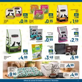 Volantino Qui Discount Pagina 11: Coprisedili per animali Casa&Pets €5,99, Lettiera gatti in silicio Wipets €3,49