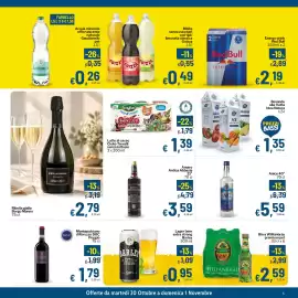 Volantino Qui Discount Pagina 5: Beverage alla frutta Idea Natura €1,35, Latte al cacao Cioko Trevalli senza lattosio €1,39