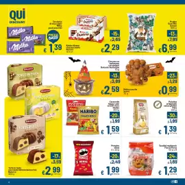 Volantino Qui Discount Pagina 8: Ciocozucca halloween €2,59, Haribo orsetti d'oro €1,59
