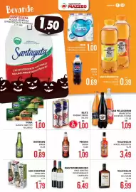 Volantino Mazzeo Supermercati Pagina 10: Valdoglio amaro del mare €6,99, Vino Mastro €6,49