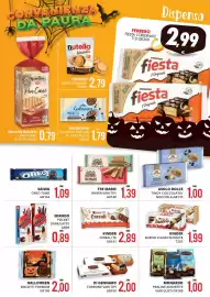 Volantino Mazzeo Supermercati Pagina 7: Kinder Cereali T6 €2,89, Monardo praline assortite €1,00