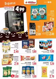 Volantino Mazzeo Supermercati Pagina 8: Daily Bread pane per mega burger €1,99, Crackers Tra €1,29