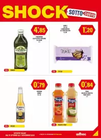 Volantino Adhoc Pagina 3: SHOCK FARCHIONI 4,85 BAULI YO-YO SOTTO COSTO 6 MERENDINE AL CIOCCOLATO G 210 1,20 COD. 198663 COD