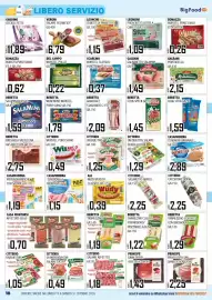 Volantino Big Food Pagina 18: Citterio salame affettato €1,18, Wudy Wurstel Classico €0,39