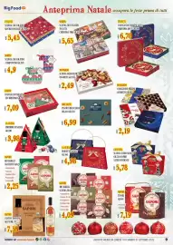 Volantino Big Food Pagina 9: Scatola cioccolatini in latta Christmas time Sorini €5,65, Monardo praline assortite €2,19