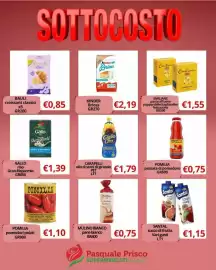 Volantino Supermercati Pasquale Prisco Pagina 4: Pomilia passata di pomodoro €0,75, Giglio Oro olio di semi di girasole €1,79