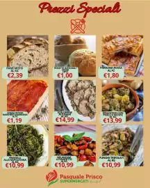 Volantino Supermercati Pasquale Prisco Pagina 8: Scaloppine ai funghi €14,99, Melanzane a funghetto €10,99
