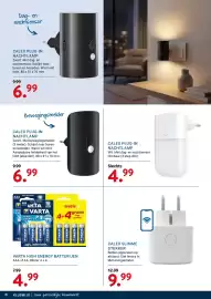 Kluswijs folder Pagina 6: Calex plug-in nachtlamp €6,99, Calex slimme stekker €9,99