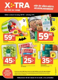 Coop Extra reklamblad vecka 44 Sida 8: Lösviktsgodis €59,90, Lithells Hots €25,00