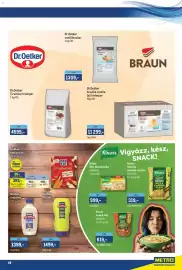 Metro akciós újság Oldal 19: Dr.Oetker aranka €11.299,00, Globus majonéz €1.399,00