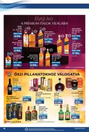 Metro akciós újság Oldal 28: Unicum €4.699,00, Fütyülős likőr €3.499,00