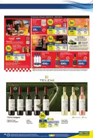 Metro akciós újság Oldal 29: Finlandia vodka €4.949,00, Jack daniel's tennessee whiskey likőr €6.849,00