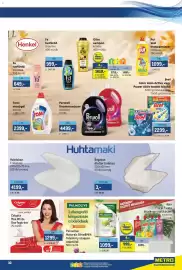 Metro akciós újság Oldal 33: Hun habdoboz €4.199,00, Gliss sampon €1.619,00