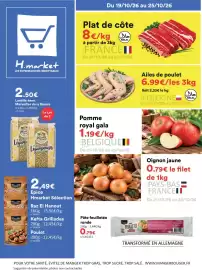 Catalogue Hmarket semaine 43 page 1: Merveilles de la Nature Lentille 4mm €2,50, Hmarket Sélection Raz El Hanout €2,49