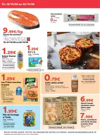 Catalogue Hmarket semaine 43 page 4: Luxlait Café Latté €0,79, Ravioli tomate parmesan sauce pesto rosso €6,99