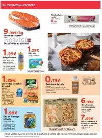 Catalogue Hmarket semaine 43 page 4: Luxlait Café Latté €0,79, Ravioli tomate parmesan sauce pesto rosso €6,99