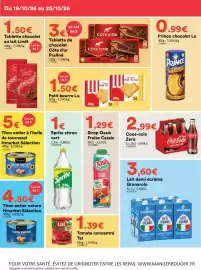 Catalogue Hmarket semaine 43 page 5: Lu Petit beurre €1,50, Côte d'Or Tablette de chocolat Praliné €3,00