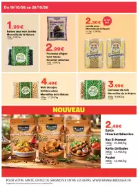 Catalogue Hmarket semaine 43 page 6: Merveilles de la Nature Cerneaux de noix €3,99