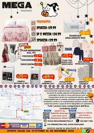 Volantino MEGA Pagina 10: MEGA PRENESTINA YOU CXEMPOC SPECIAL OFFER X TRAPUNTA IPIAZZA €19.99 1P E MEZZA €24.99 2PIAZZA
