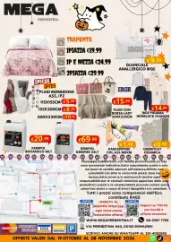 Volantino MEGA Pagina 10: MEGA PRENESTINA YOU CXEMPOC SPECIAL OFFER X TRAPUNTA IPIAZZA €19.99 1P E MEZZA €24.99 2PIAZZA