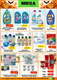 Volantino MEGA Pagina 9: Spuma di Sciampagna Lavatrice €2,69, Dash liquido lavaggio €9,99