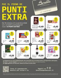 Volantino Borello Supermercati Pagina 12: Bresaola della Valtellina IGP Punta d'anca €4,29, Mozzarelline Impanate €2,49