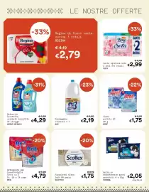 Volantino Borello Supermercati Pagina 11: Candeggina classica ACE €2,19, Linea pulizia WC BREF €1,75