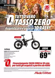Volantino MediaWorld Pagina 49: Fatbike X5 Pro con route da 20" nilox €699,00