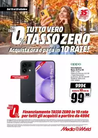 Volantino MediaWorld Pagina 7: Oppo Reno 16 Pro 5G €999,00