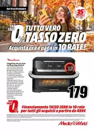 Volantino MediaWorld Pagina 74: Friggitrice ad aria Ever Fry Dual Flex EZ9278 €179,00