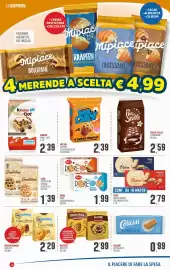 Volantino Marketpiù Pagina 16: Lago Crostatine €1,39, Lago wafer poker €2,79