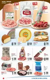 Volantino Marketpiù Pagina 2: Assisi Prosciutto Crudo €1,89, Cuor d'Emilia prosciutto cotto €1,29