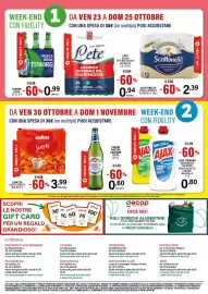 Volantino Gecop Pagina 20: Scottonelle carta igienica €2,39, Peroni Nastro Azzurro birra €0,60