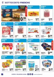 Volantino Gecop Pagina 4: Nesquik Snack Latte/Cacao €1,00, Salamini piccanti Beretta €1,99