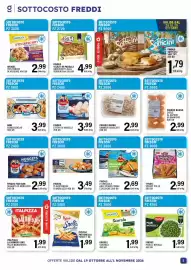 Volantino Gecop Pagina 5: Tyson Speedy Pollo €2,99, Findus Fish Bar Nuggets di merluzzo €2,99