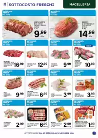Volantino Gecop Pagina 7: Ali di pollo €2,99, Cotolette di pollo e spinaci/polli Martini €2,99