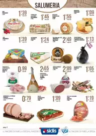 Volantino Sidis mini Pagina 2: Petto di tacchino Dindi €1,19, Brie President €1,39
