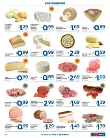 Volantino Ok Market Pagina 3: Bresaola punta d'anca IGP Rigamonti €2,99, Mortadella IGP Negroni €0,89