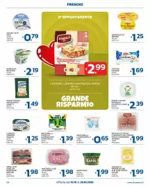 Volantino Ok Market Pagina 4: Grana padano grattugiato Zanetti €1,49, Pesto Rana €1,99