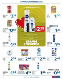Volantino Ok Market Pagina 7: Detergente Quasar €1,89, Bagnoschiuma Neutro Roberts €1,99