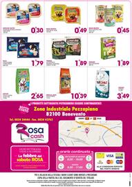 Volantino Rosa Cash Pagina 24: Special Dog Classic Adult €10,39, Purina Adventuros Training €1,89