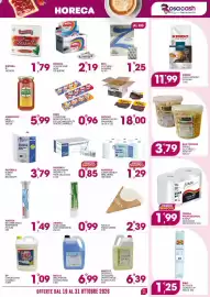 Volantino Rosa Cash Pagina 11: Up candeggina classica €1,09, Rollmatic Detersivo Detergente Lavastoviglie Acque Dolci €6,39